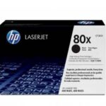 Toner HP black 80X
