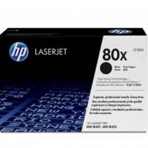 Toner HP black 80X