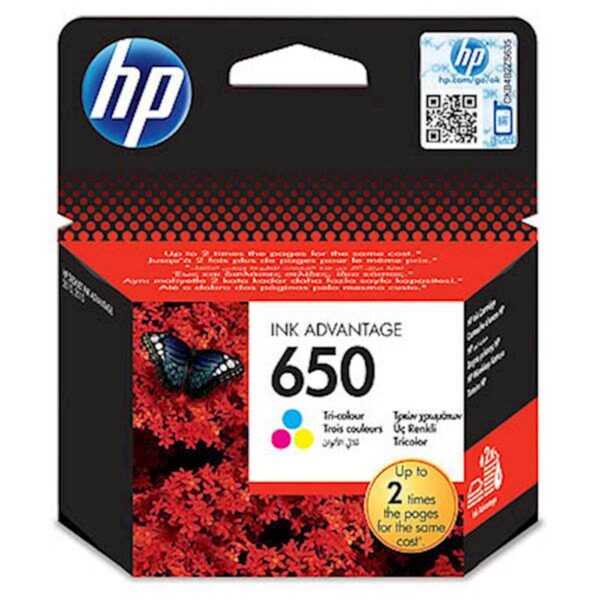 Tinta HP color 650 Tinta HP color 650