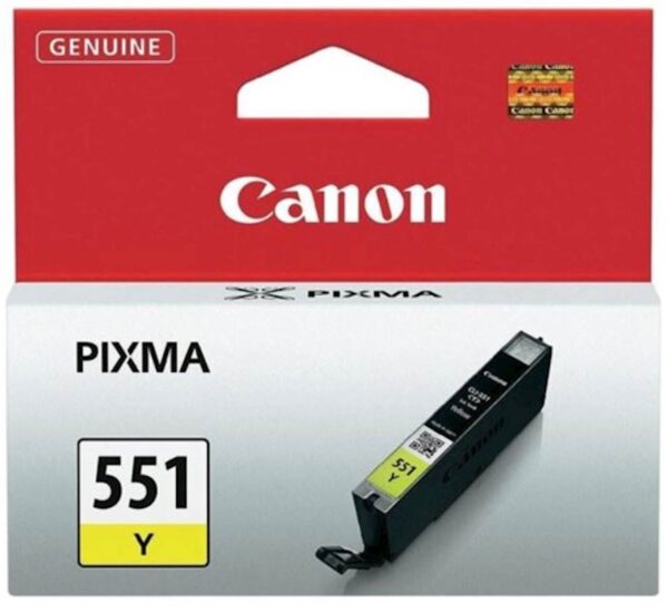 Tinta CANON CLI-551 YELLOW