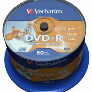 DVD-R MEDIJ VERBATIM 50PK CB P 16X 4