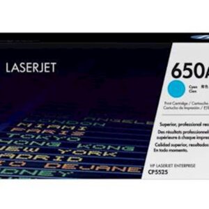 Toner HP cyan 650A