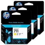 Tinta HP yellow 711 3 PACK
