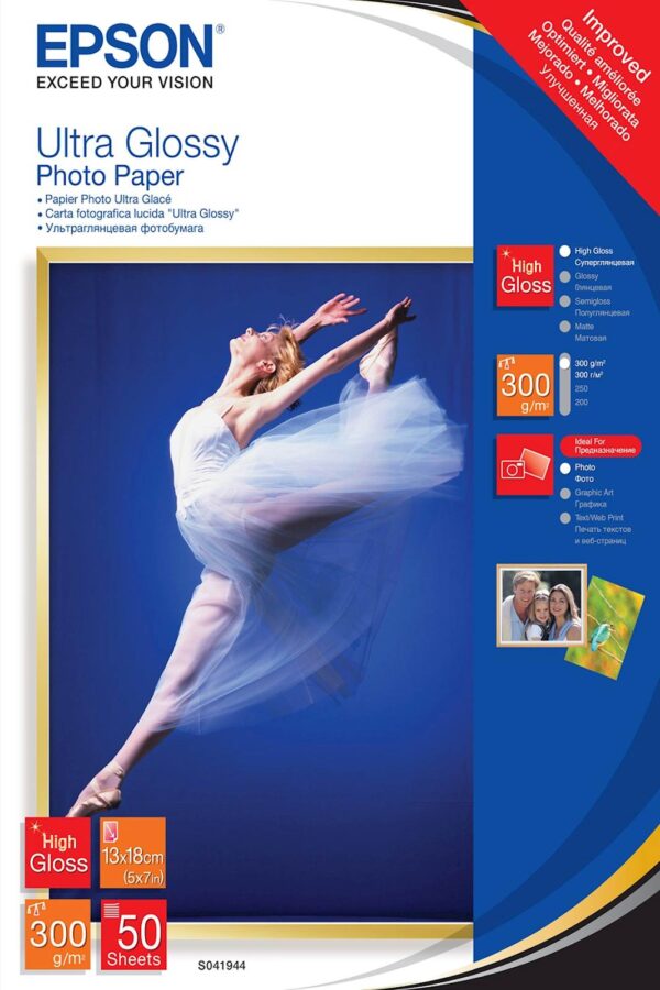 Papir EPSON Ultra Glossy 13x18