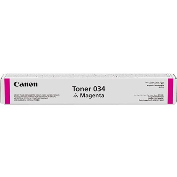 Toner CANON 034 Magenta Toner CANON 034 Magenta