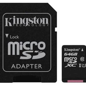 SDXC Kingston micro SD 64GB CANVAS SELECT 80MB/10MB/s