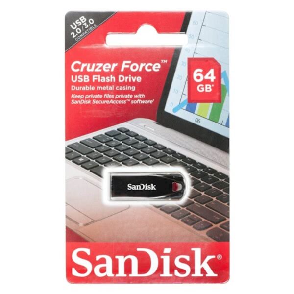 USB SanDisk 64GB CRUZER FORCE 2.0 USB SanDisk 64GB CRUZER FORCE 2.0