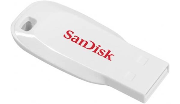 USB SanDisk 16GB CRUZER BLADE bijeli 2.0 USB SanDisk 16GB CRUZER BLADE bijeli 2.0
