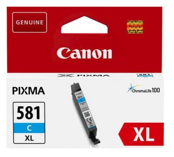 Tinta CANON CLI-581 XL CYAN ZA TR7550/TR8550 8