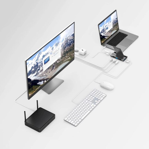 DOCKING STATION HAMA USB-C 7 IN 1 DOCKING STATION HAMA USB-C 7 IN 1