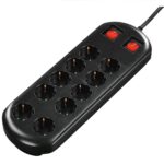 Produžni prenaponski kabl Hama 10 utičnica