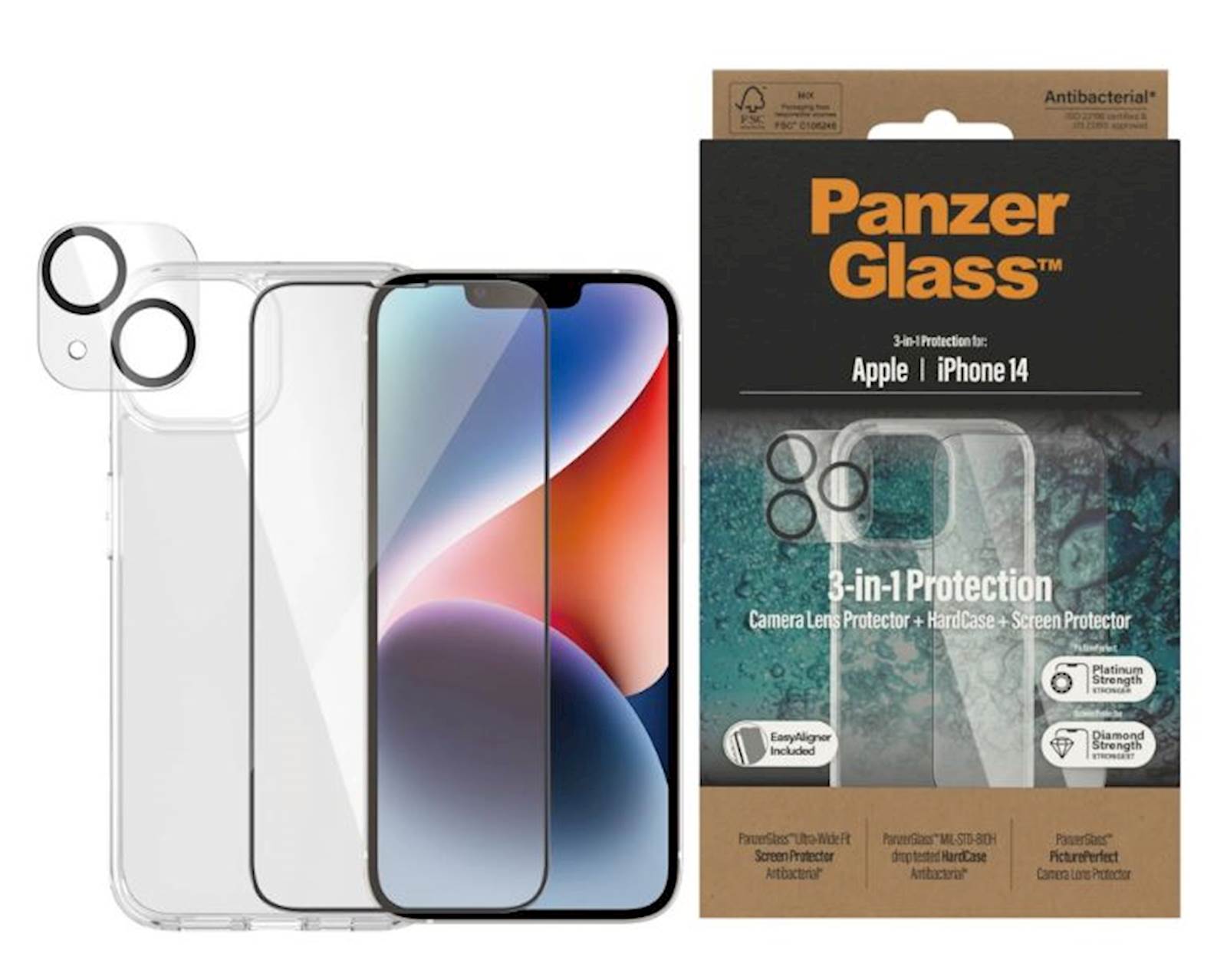 Bundle PanzerGlass iPhone 14