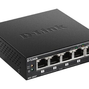 D-LINK  POE SWITCH DGS-1005P/E 5 Port