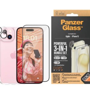 Bundle PanzerGlass iPhone 15