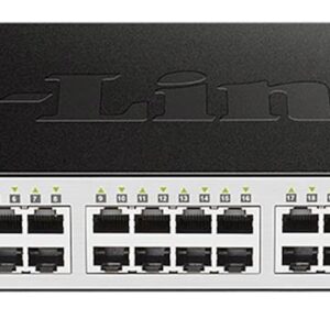 Switch DLINK 24-port Smart mngd 4x SF PDGS-1210-24/E