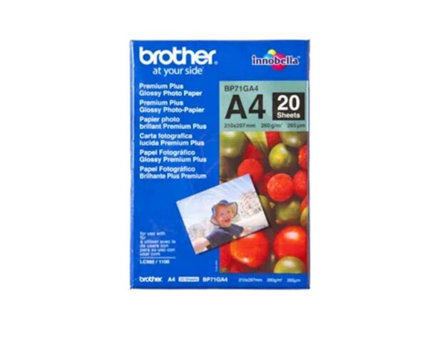Foto papir BROTHER BP71GA4 Foto papir BROTHER BP71GA4