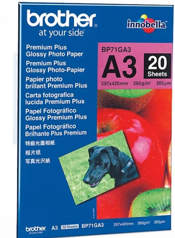 Foto papir BROTHER BP71GA3 Foto papir BROTHER BP71GA3