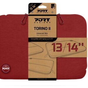 PORT TORINO II FUTROLAZA LAPTOP,  13/14", CRVENA - Slika 1