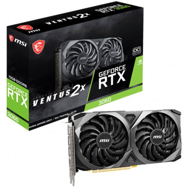 MSI RTX 3060 VENTUS 2X 12G OC MSI RTX 3060 VENTUS 2X 12G OC