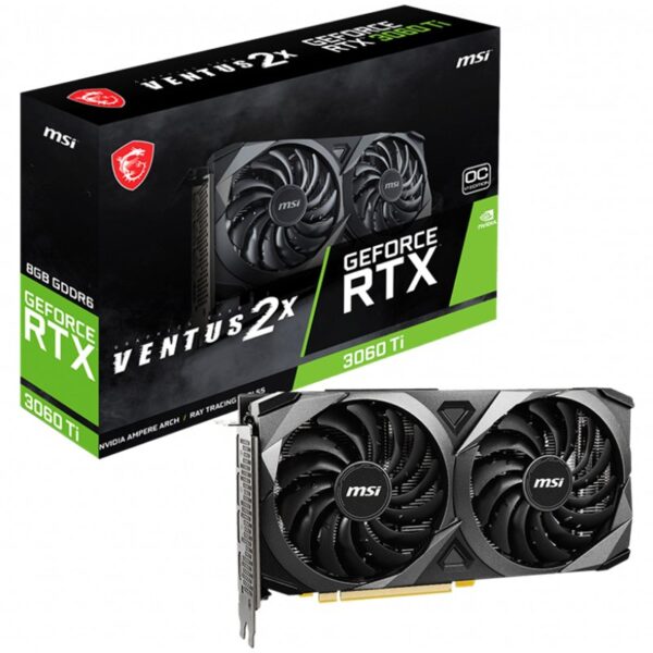 MSI RTX 3060 TI VENTUS 2X 8G OCV1 LHR