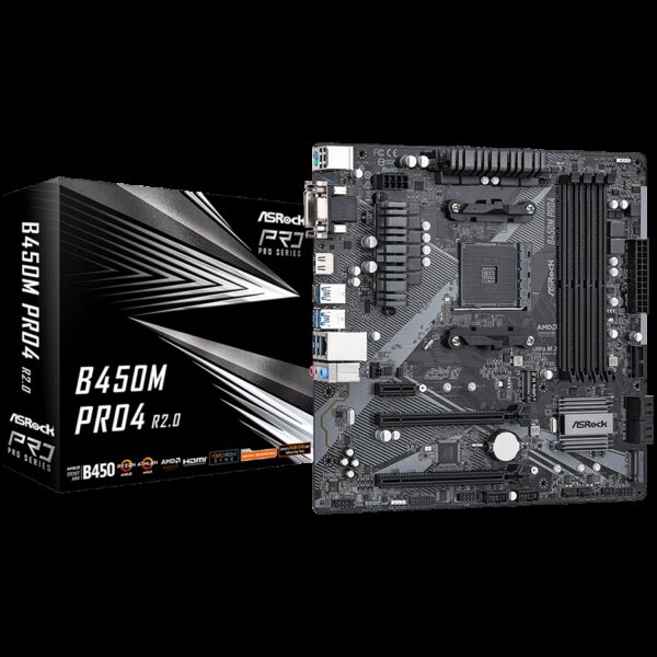 ASROCK B450M PRO4 R2.0 ASROCK B450M PRO4 R2.0