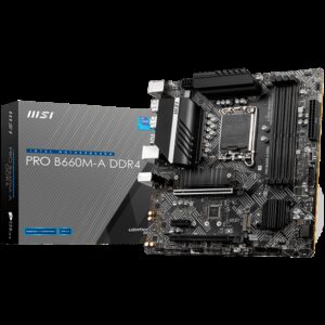 MSI PRO B660M-A DDR4
