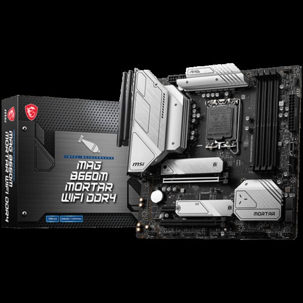 MSI MAG B660M MORTAR WIFI DDR4 MSI MAG B660M MORTAR WIFI DDR4