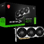 MSI RTX 4070 VENTUS 3X E 12G OC