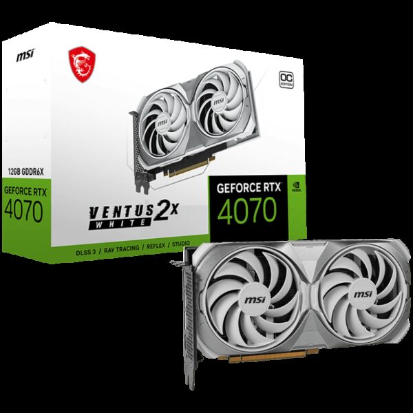 MSI RTX 4070 VENTUS 2X WHITE 12G OC