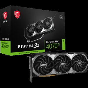 MSI RTX 4070 TI VENTUS 3X E1 12G OC
