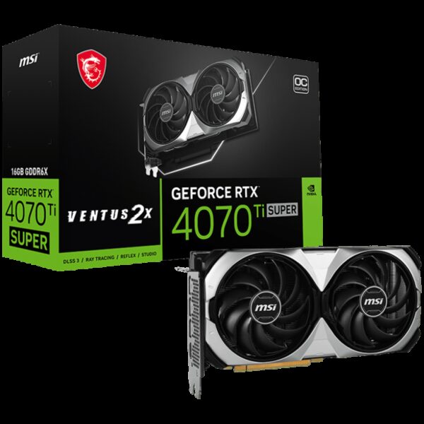 MSI RTX 4070 TI SUPER 16G VENTUS 2X OC