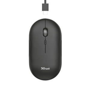 Trust Puck wireless punjivimiš, ultra-thin, silent,800-1600 dpi, obje ruke, 4 tipke - Slika 1