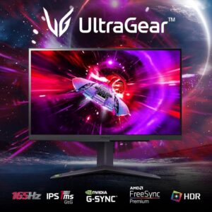 LG 27"UltraGear QHD 165Hz Game27",IPS,1ms,300cd,HDMIx2,DP,G-SYNC,Tilt,Swiv,Pivot,HA,VESA 100x100, - Slika 1