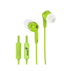 Genius slušalice HS-M320 zelen in-ear, 3.5mm, mikrofon, 1.1m 20 Hz- 20K Hz, 88dB - Slika 1