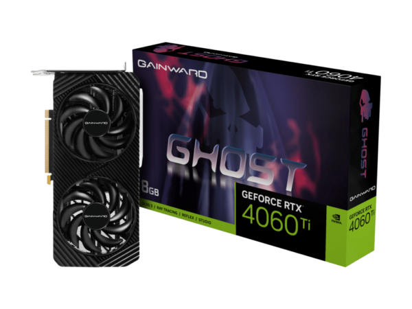 GAINWARD RTX 4060 Ti Ghost 8GBGeForce RTX 4060 Ti8GB GDDR6 128bit;HDMI