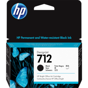 HP Tinta 3ED70A Black 712 - Slika 1