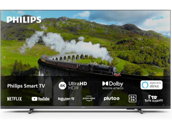 Philips 43''PUS7608 4K SmartHDR formati; Dolby VisionDolby Atmos; Pixel Precise; 2.1 HDMI 43PUS7608/12