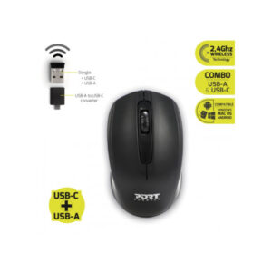 PORT PREMIUM RUKSAK 14/15.6"I WIRELESS MIŠ, CRNI - Slika 1