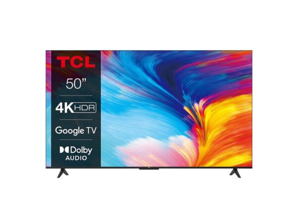 TCL 50"P631 4K Google TV;HDR 10; HDMI 2.1 - Game MasterDolbi Audio; Google Assistant; 50P631