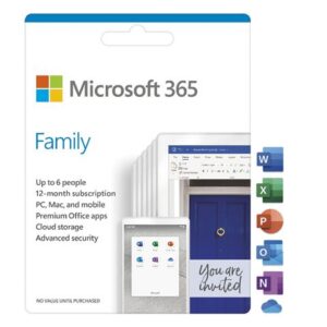 FPP Microsoft 365 Family English Subscr 1YR CEE