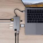 CON HD HyperDrive SLIM 8-in-1 USB-C Hub