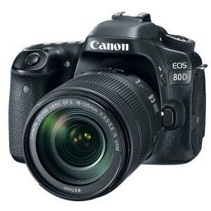 CANON DSLR fotoaparat 80D EF18-135IS USM