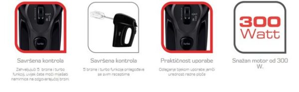 SEB Tefal mikser HT310838