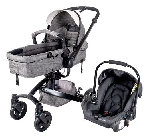 Kolica 2u1 Latitud Grey+Autosjedalica