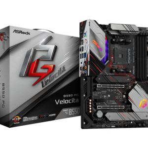 ASROCK MB B550 PG VELOCITAAMD B550; AM4; 4xDDR4; 2xM.26xSATA; RAID; HDMI; ATX - Slika 1
