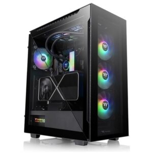 Thermaltake Divider 500 ARGB Mid tower, tempered glass, 3x 120mm ARGB fan, 1x 120mm fan - Slika 1