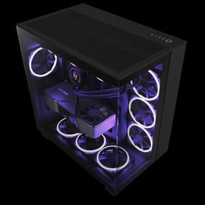 NZXT CASE H9 Flow Black - Slika 1