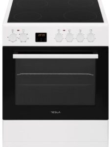 TESLA Šporet CV6400SWSamostojeći - Staklokeramički; 4x zone; Display sa 3 dugmića; ventilat - Slika 1