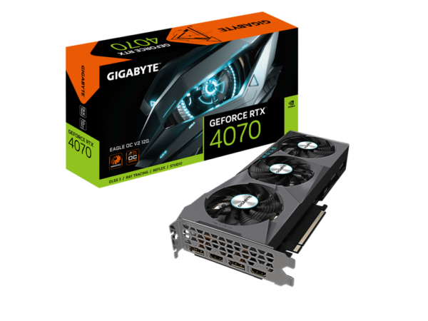 Gigabyte VGA 4070 Eagle OC V212GB 192 bit; 2xDP