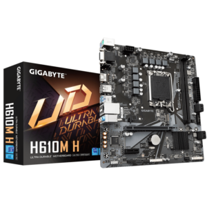 Gigabyte MB H610M H G11LGA1700; 2xDDR5 up to 64GB1xM.2;4x SATA, HDMI,2x PS2,VGA; 6xUSB - Slika 1